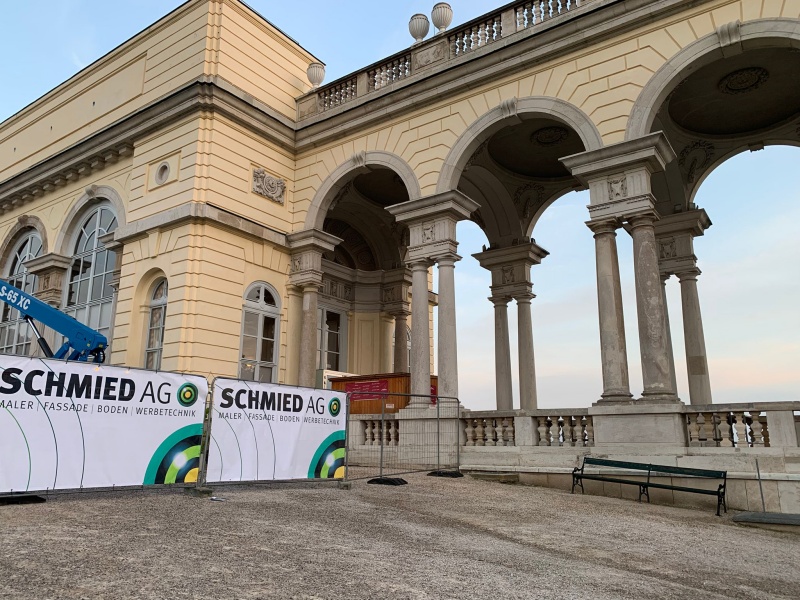 You are currently viewing Glanz über Wien: Fenstersanierung an der Gloriette Schönbrunn